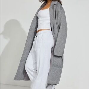 Gray Long Coat